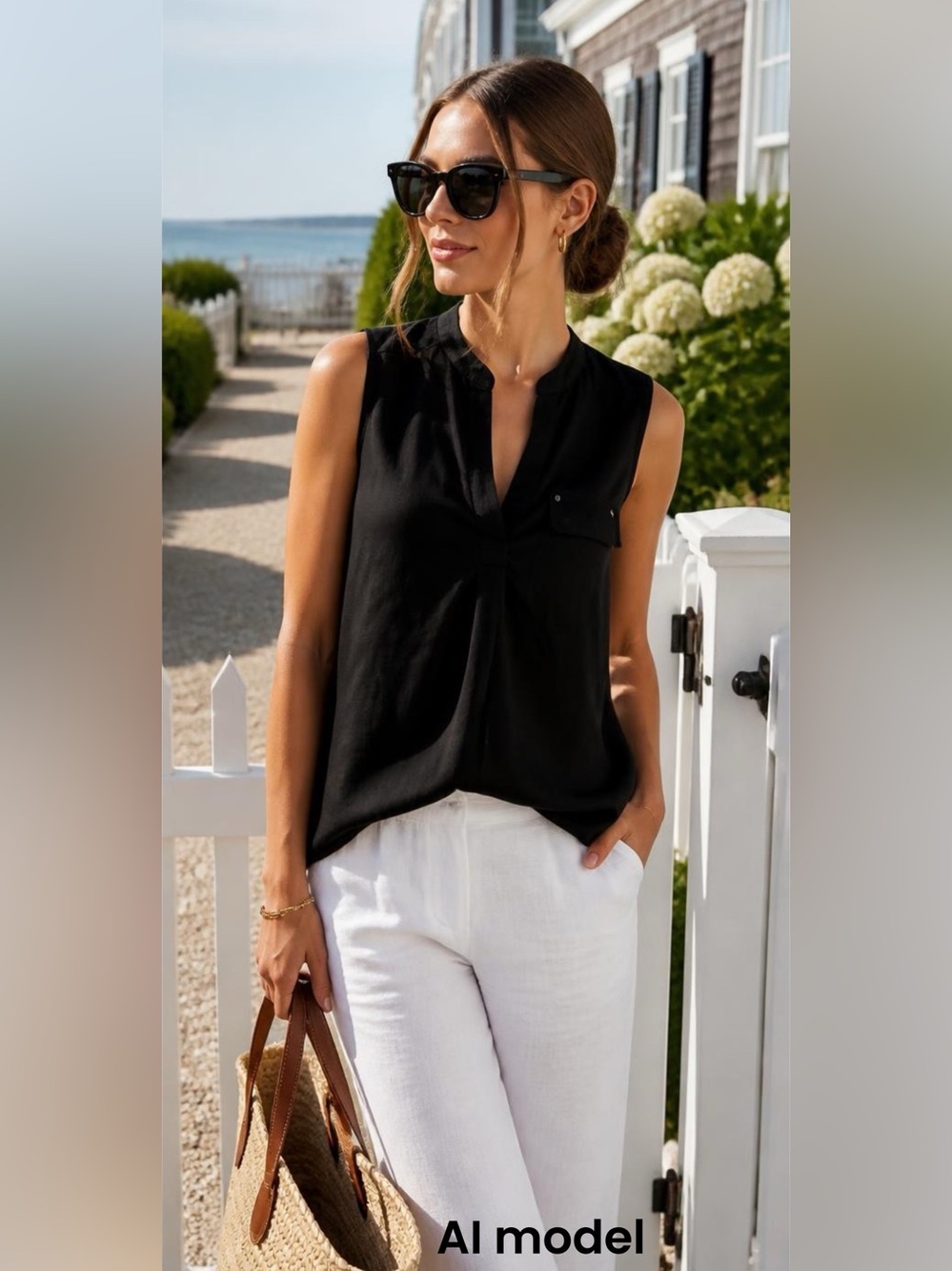 Calvin Klein Black tank‎ top